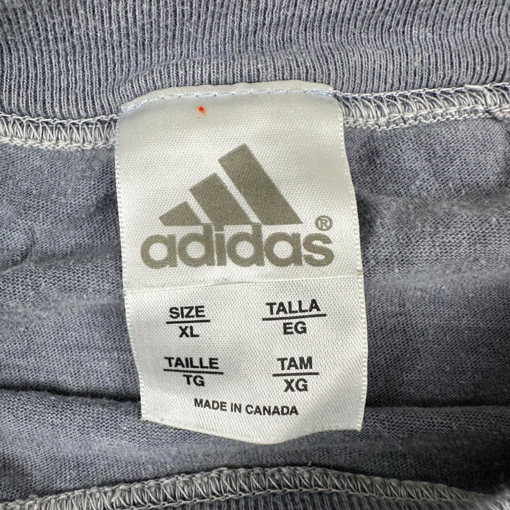 Vintage Adidas New York Yankees Graphic T-Shirt Mens XL Gray Relaxed Fit 2004 - Picture 7 of 10